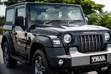 Self-Drive New Mahindra Thar 4WD at Hard Top Car Rental