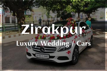Hire a Luxury Wedding Car Rentals Service in Chandigarh at affordable rates