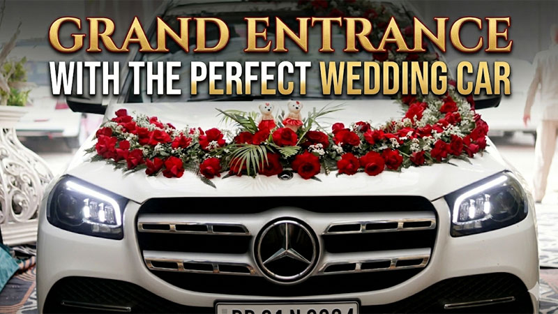 Make a Grand Entrance with the Perfect Wedding Car