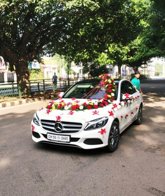 Mercedes Wedding Car Chandigarh